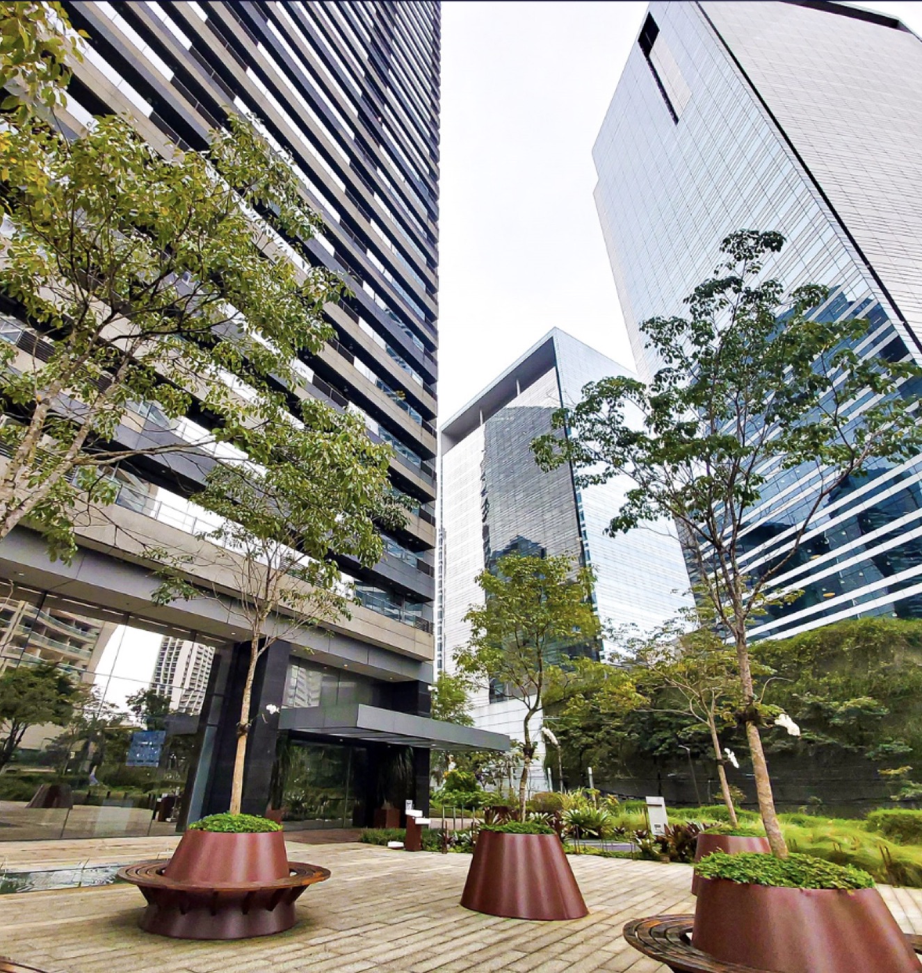 Fachada do escritório da Zanella Wealth em São Paulo